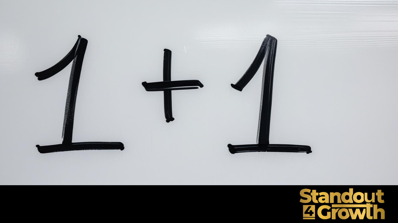 The 1+1 of Personal Branding