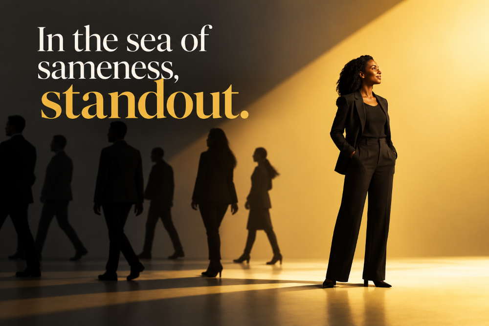 Professional Visibility Standout in the Sea of Sameness